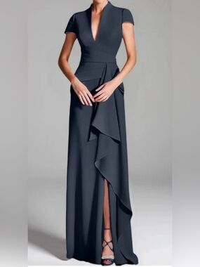 Cocomelody mother of the bride dress in navy blue size 12 🆕